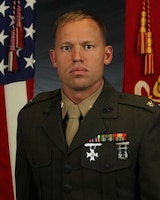 Major Carl D. Beduhn, Inspector-Instructor, Golf Co., 2/24