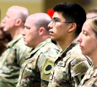 Change of Command Ceremony. Lt. Col. Melinda Weller of Springfield assumed command of the Joint Force Medical Detachment from Col. Jayson Coble
