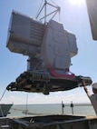 Photo of RAM launcher on a ship