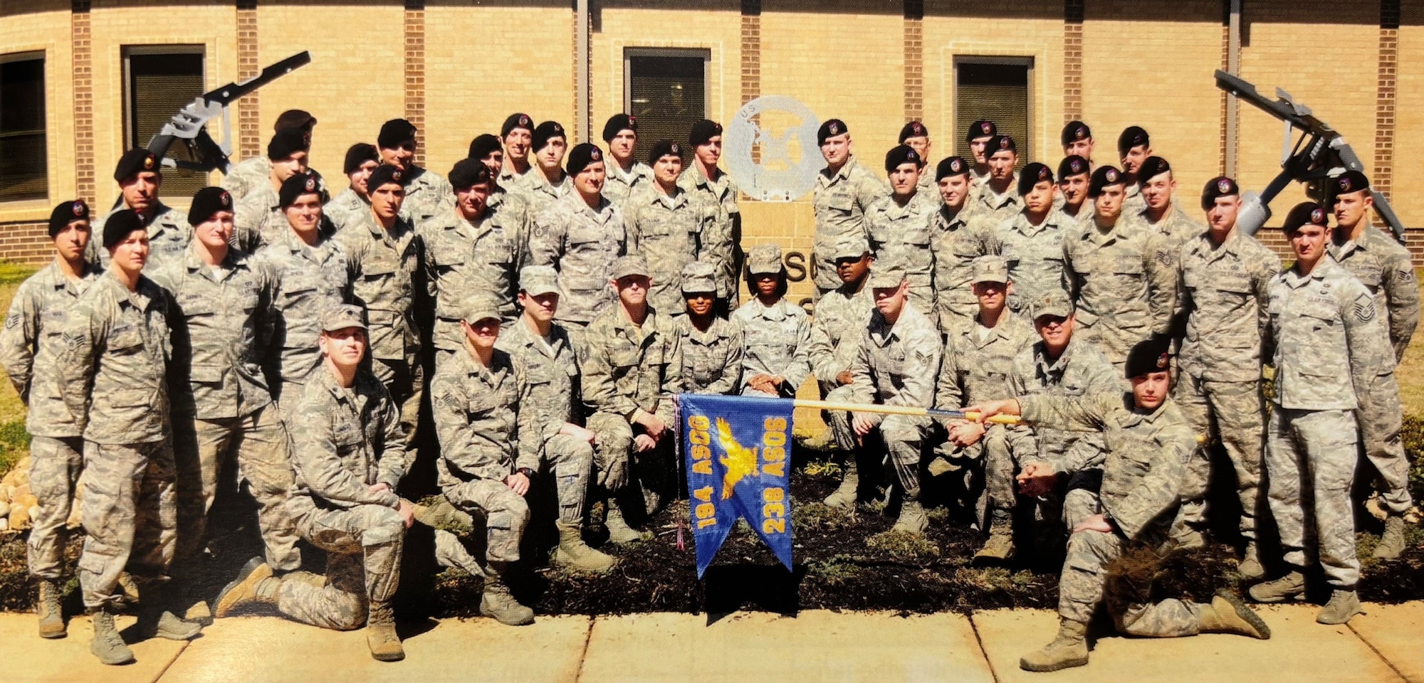 Comprised of Special Warfare Airmen known as TACPs or Tactical Air Control Party, Air Liaison Officers (ALO), operations support, and Joint Terminal Attack Controllers (JTAC), the ASOS was recently redesignated as the 238th Contingency Response Squadron (CRS) on April 1, 2025.