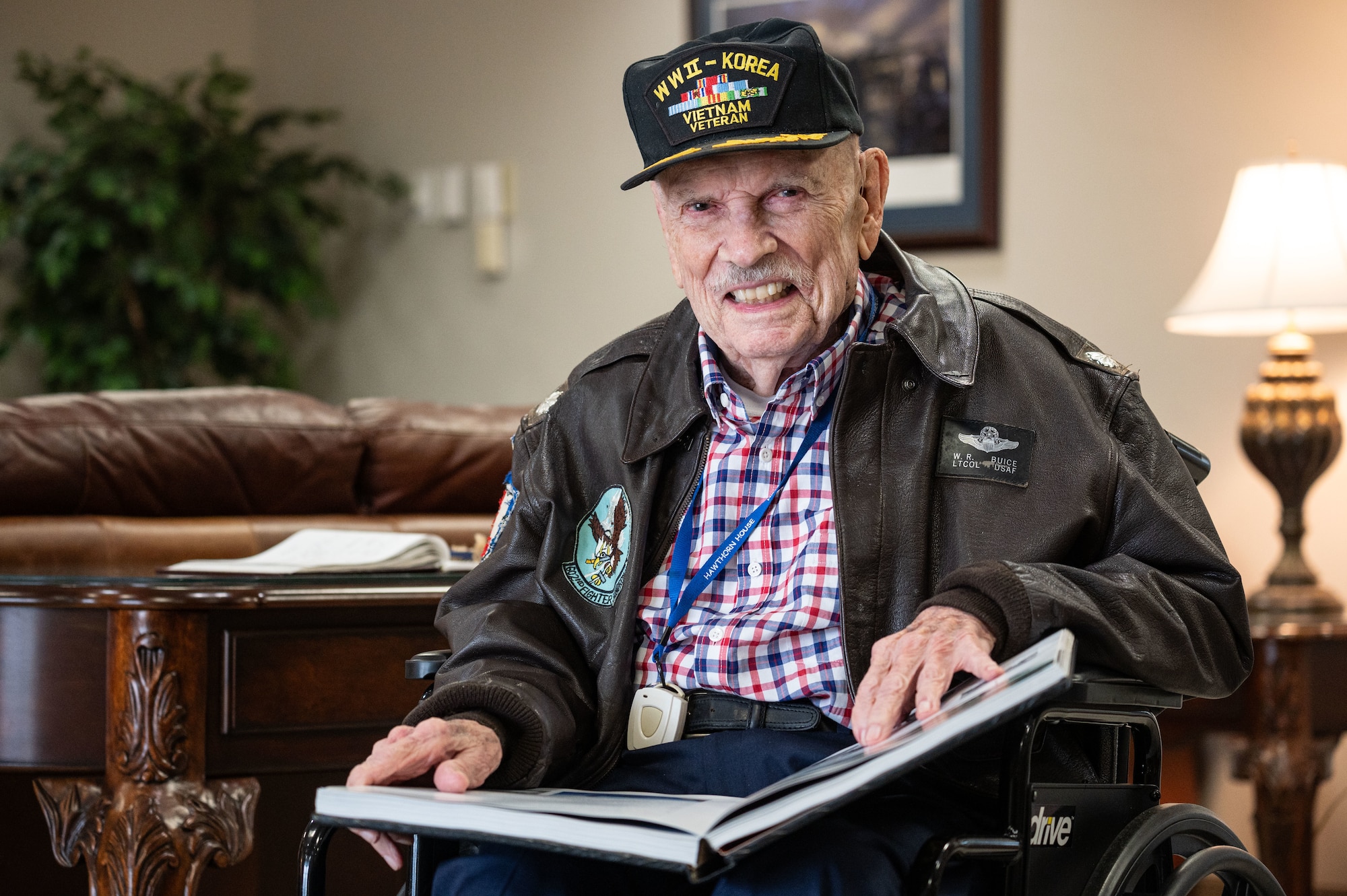Buice piloted the A-1 Skyraider during the Vietnam War until the day he was shot down in July 1968.