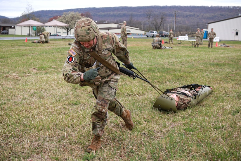 U.S. Army and Lithuanian service members competed in the Pennsylvania Army National Guard’s state-level best warrior competition at Fort Indiantown Gap, Pa. April 3–6, 2025. (U.S. Army National Guard photo by Sgt. 1st Class Shane Smith)