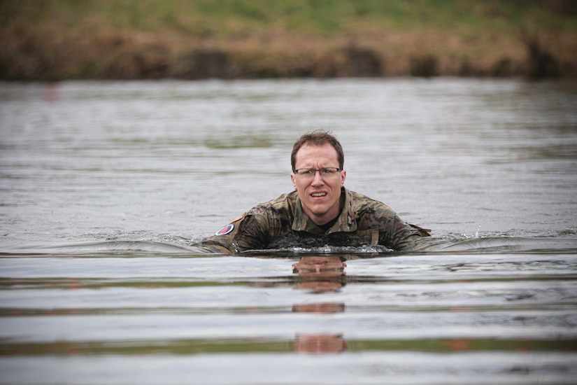 U.S. Army and Lithuanian service members competed in the Pennsylvania Army National Guard’s state-level best warrior competition at Fort Indiantown Gap, Pa. April 3–6, 2025. (U.S. Army National Guard photo by Sgt. 1st Class Shane Smith)