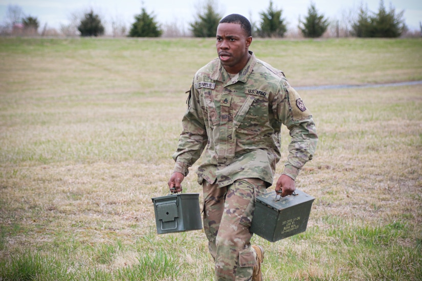 U.S. Army and Lithuanian service members competed in the Pennsylvania Army National Guard’s state-level best warrior competition at Fort Indiantown Gap, Pa. April 3–6, 2025. (U.S. Army National Guard photo by Sgt. 1st Class Shane Smith)