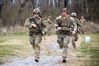 U.S. Army and Lithuanian service members competed in the Pennsylvania Army National Guard’s state-level best warrior competition at Fort Indiantown Gap, Pa. April 3–6, 2025. (U.S. Army National Guard photo by Sgt. 1st Class Shane Smith)