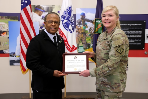 Hughes retires as senior civilian from premier US Department of Defense CBRNE command