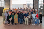 HST Combined Repair Team: Repairs led by Forward Deployed Regional Maintenance Center (FDRMC) with exceptional coordination and support from Norfolk Naval Shipyard, Ship's Force, and industry partner Theodoropoulos Group. (Photo Courtesy of FDRMC)