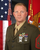 First Sergeant Zachary J. Obryant, Inspector-Instructor Unit Senior Enlisted Leader, H&S Co., First Battalion, 23D Marine Regiment