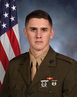 First Lieutenant Isaac N. Bryson, inspector-instructor, 4th Law Enforcement Battalion