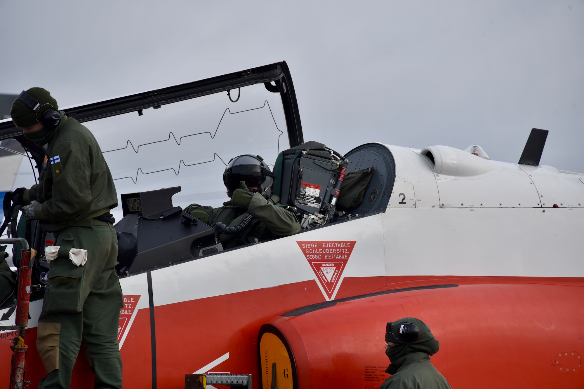 U.S. Air Force Col. Jeffrey Shulman, 80th Flying Training Wing commander, prepares to fly a local training sortie
