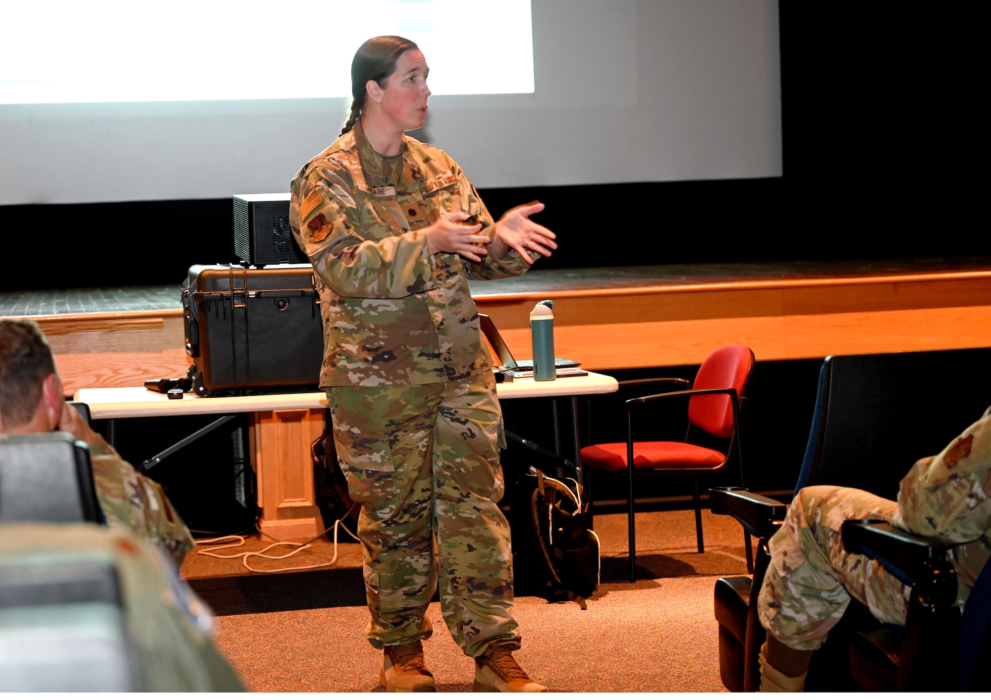 Colonel briefs retirement benefits