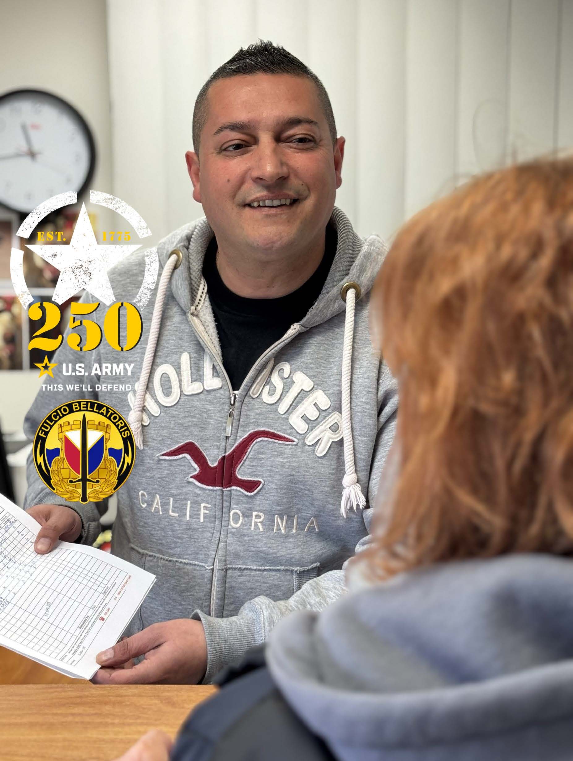 On army s 250th birthday tmp dispatcher says working for army best