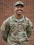 Spc. Uriel Rosario, enlisted in the Minnesota National Guard in October 2023 and completed one station unit training at Fort Moore in 2024, where he received the Excellence in Armor award.