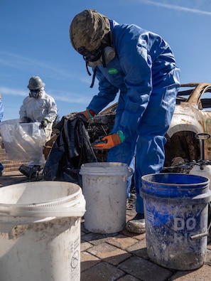 Army Chemical Corps specialist takes charge during wildfire response mission in California