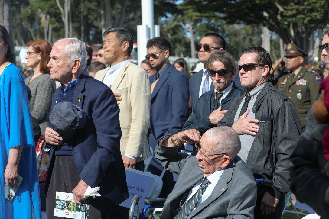 Bataan Death March commemorative event in San Francisco, April 5, 2025.