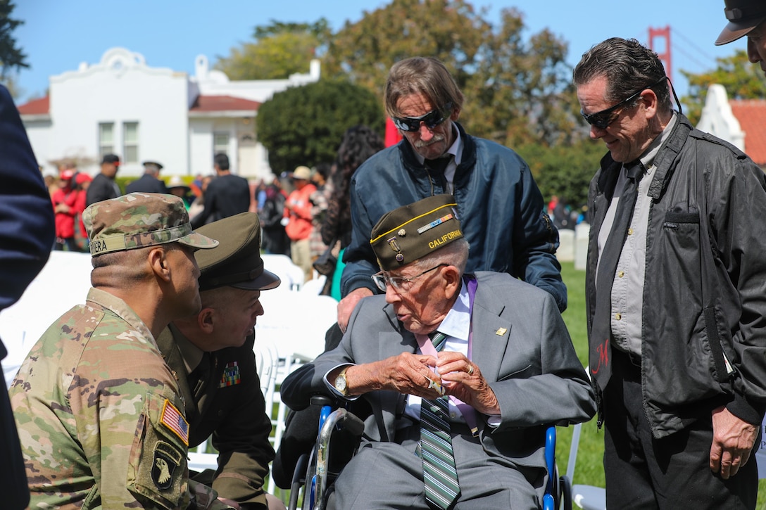 Bataan Death March commemorative event in San Francisco, April 5, 2025.