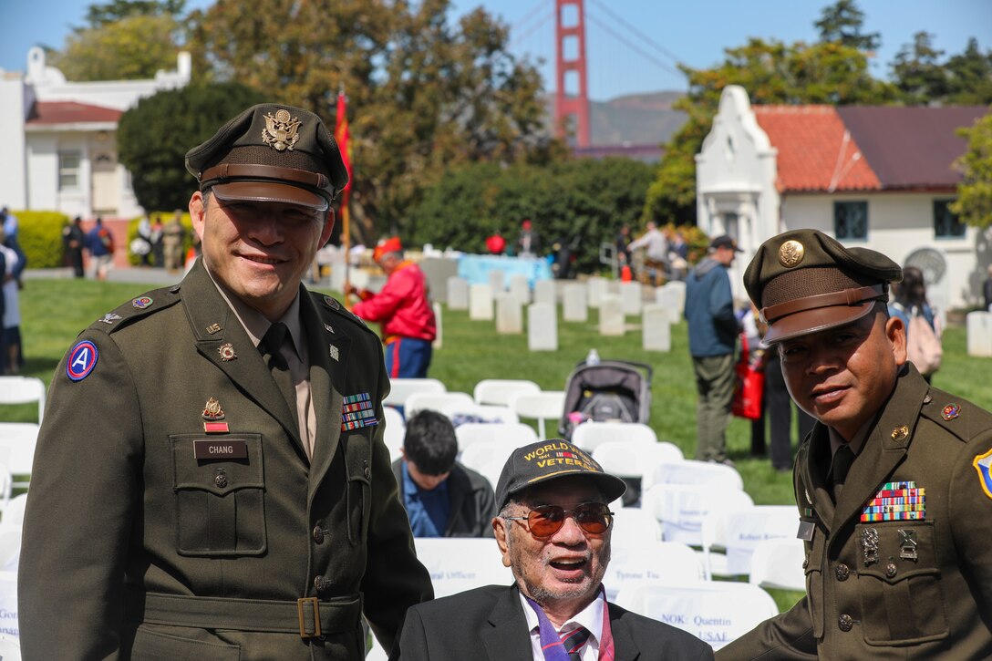 Bataan Death March commemorative event in San Francisco, April 5, 2025.