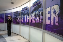 WASHINGTON, DC (April 10, 2025) - The NAVSEA 62nd Anniversary Commemoration Ceremony for the USS Thresher (SSN 593) was held in Bldg. 201 at the Washington Navy Yard.