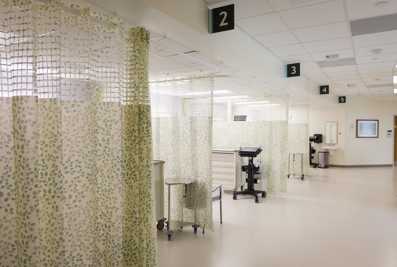 Walter Reed National Military Medical Center has completed a major renovation of its inpatient rooms, introducing modern amenities and enhanced accessibility to better support the healing process for service members, retirees, and their families. (DOD photo by Ricardo Reyes)