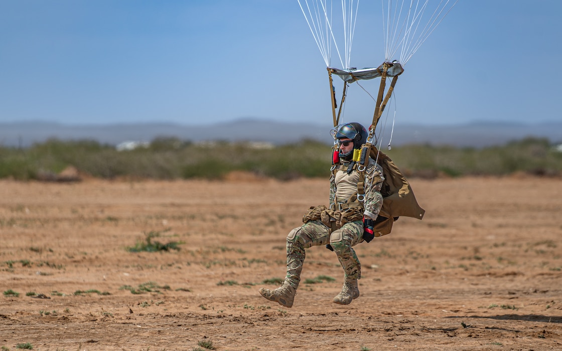 Airmen landing on ground