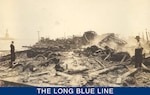 Aftermath of the Black Tom Island munitions explosion. (U.S. National Park Service)