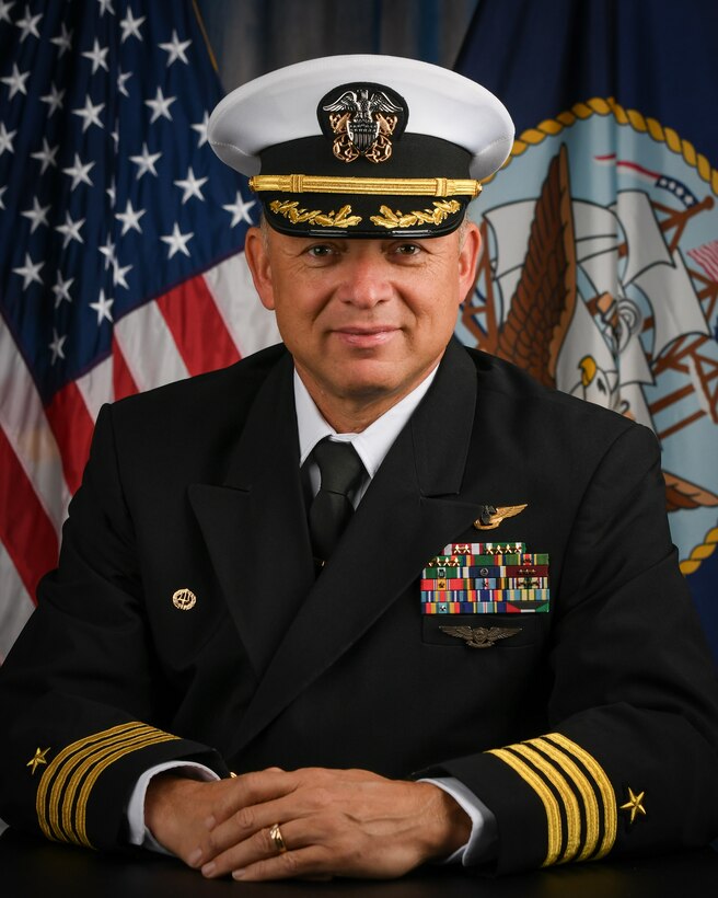 Photo of Fleet Readiness Center Southeast Commanding Officer Capt. Michael Windom.