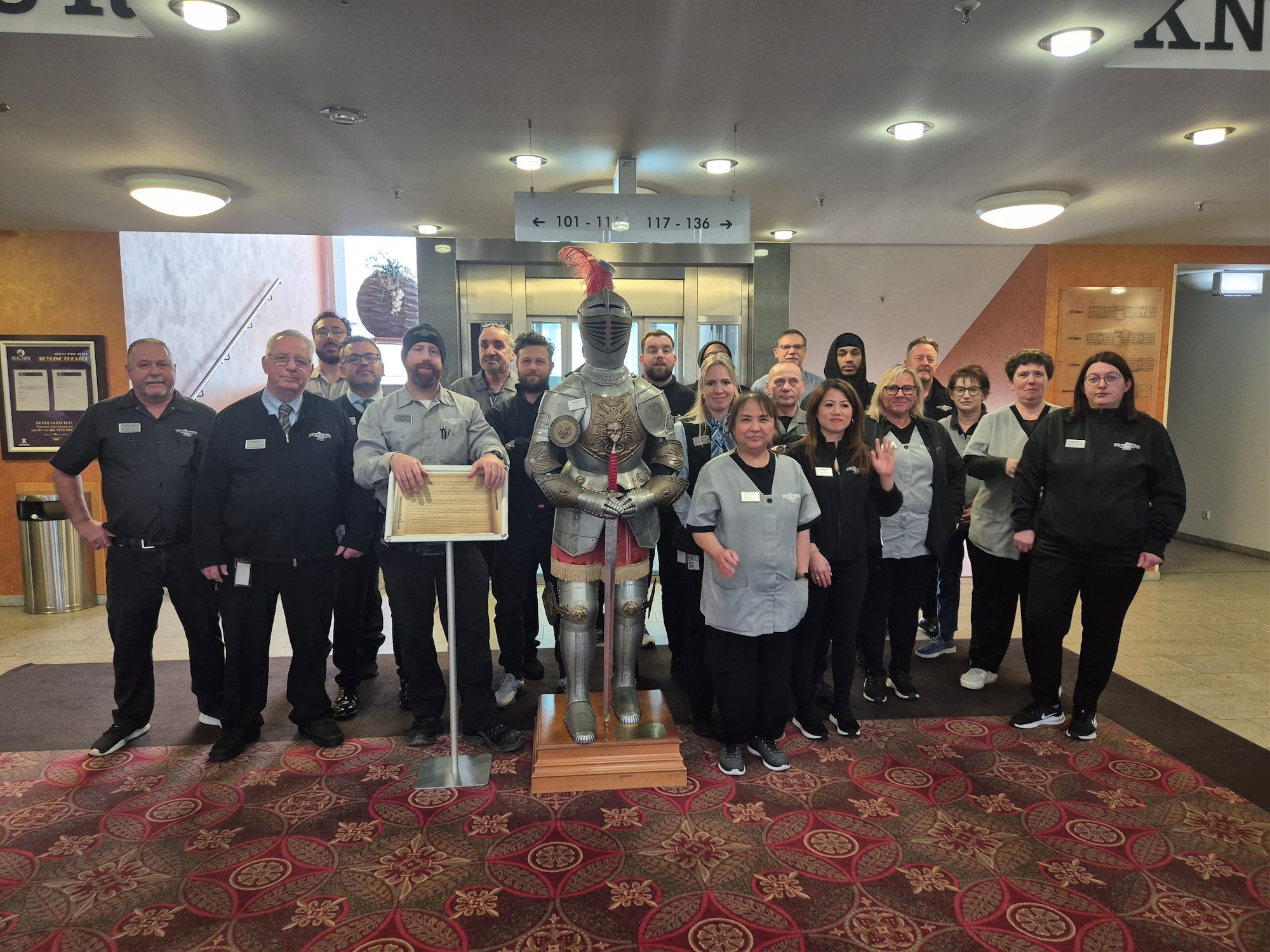 Ramstein Air Force Base Air Force Inn staff