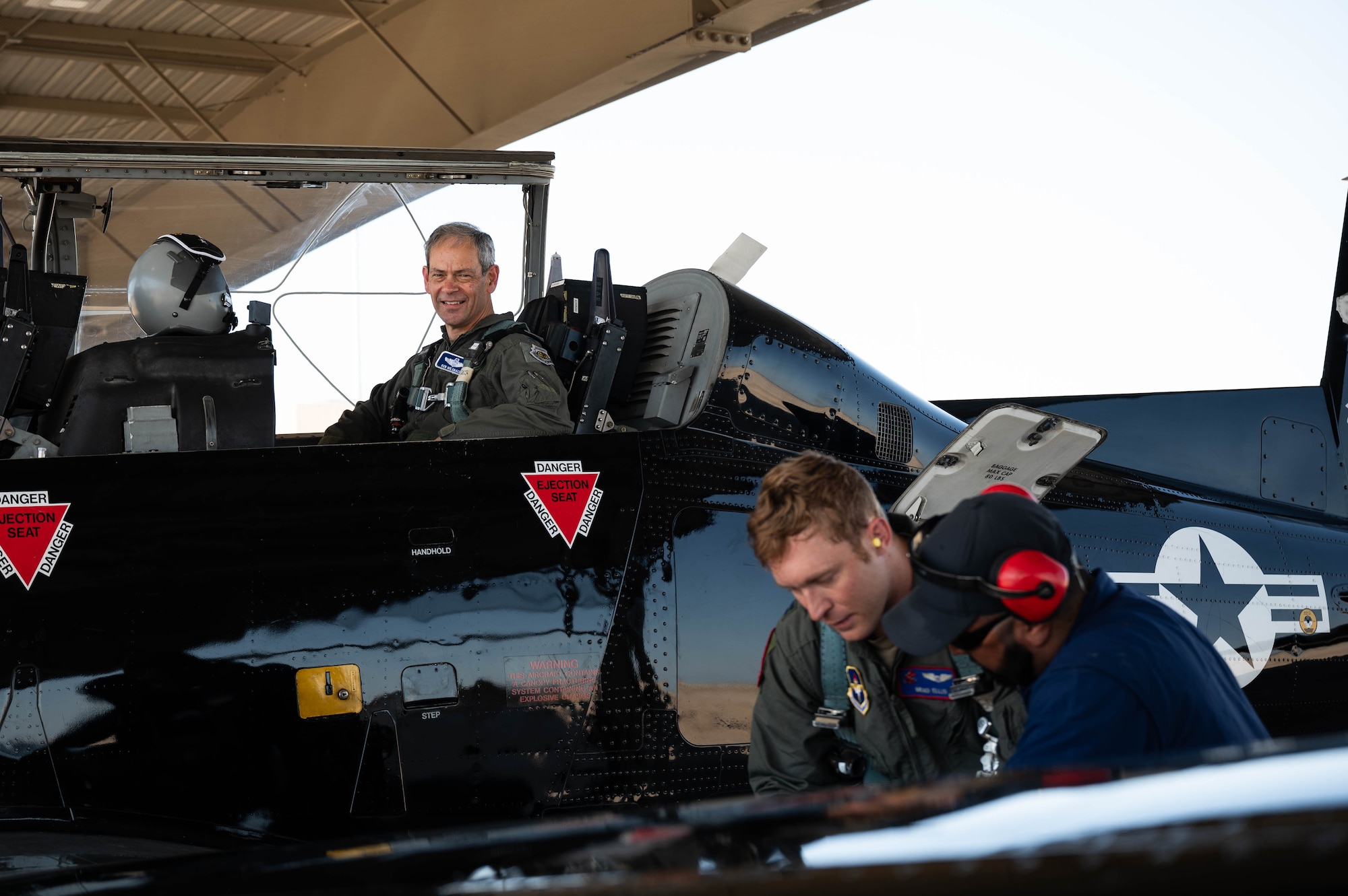 Gen. Ken Wilsbach, commander of Air Combat Command (ACC), visited Laughlin Air Force Base to speak at Undergraduate Pilot Training (UPT) graduation and relive the UPT experience with Laughlin Airmen, April 10-11.    

Wilsbach got a hands-on look at how Laughlin conducts pilot training, and executes the mission of developing mission-ready, resilient Airmen, leaders and families.