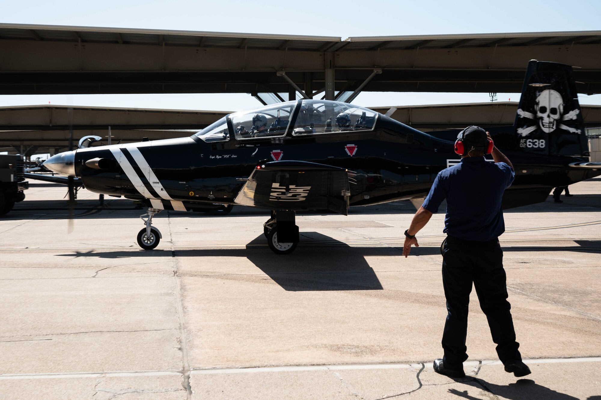 Gen. Ken Wilsbach, commander of Air Combat Command (ACC), visited Laughlin Air Force Base to speak at Undergraduate Pilot Training (UPT) graduation and relive the UPT experience with Laughlin Airmen, April 10-11.    

Wilsbach got a hands-on look at how Laughlin conducts pilot training, and executes the mission of developing mission-ready, resilient Airmen, leaders and families.