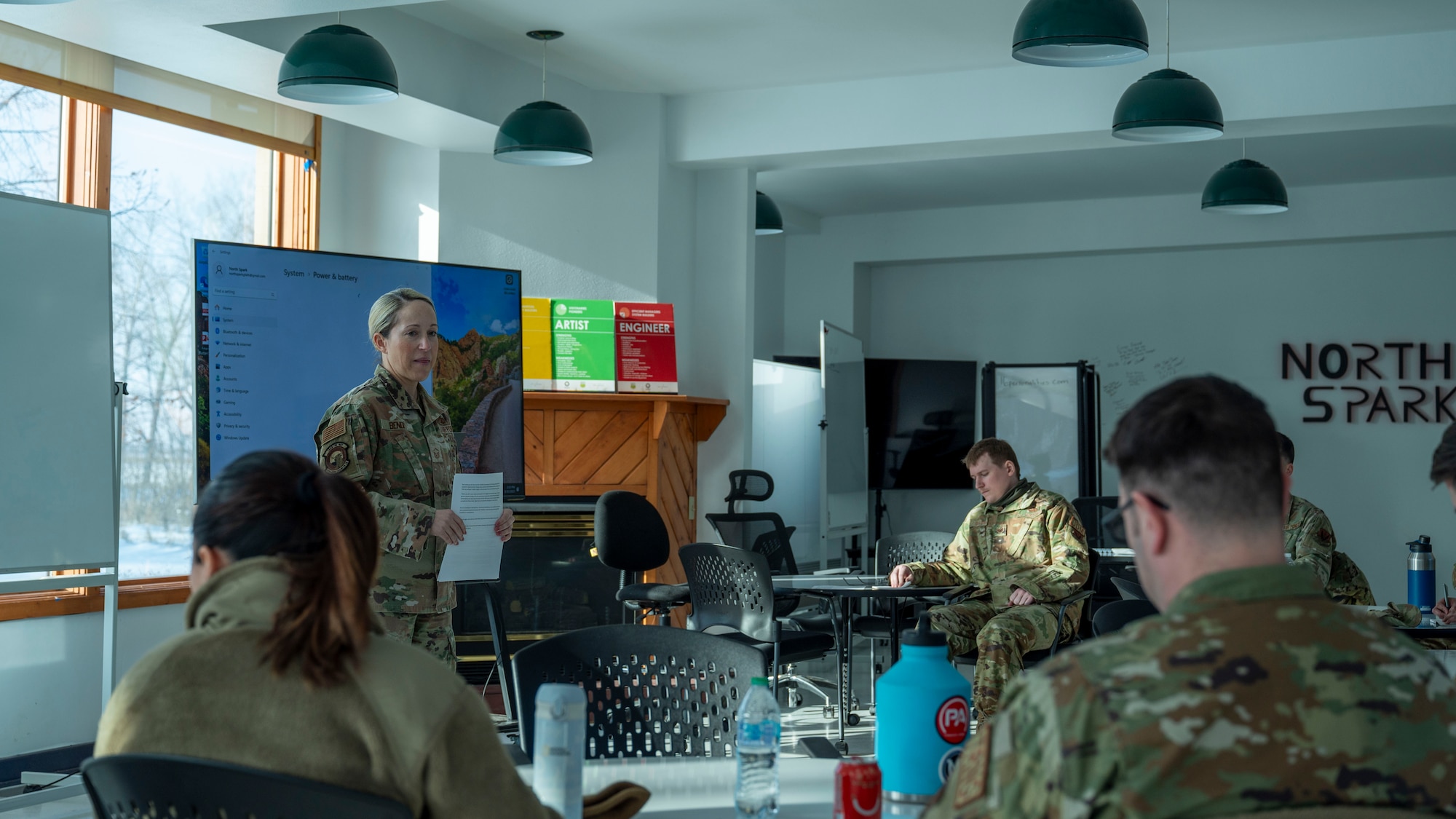 Griffin Academy bridges the gap between NCO and SNCO leaders at Grand Forks AFB