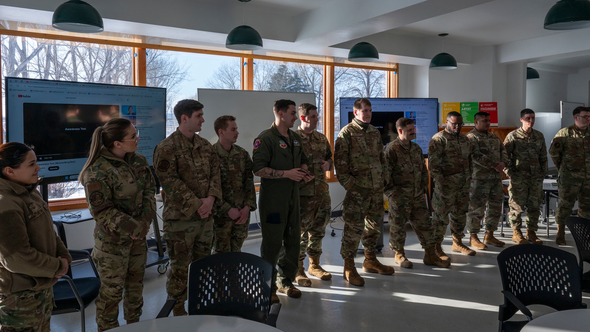 Griffin Academy bridges the gap between NCO and SNCO leaders at Grand Forks AFB