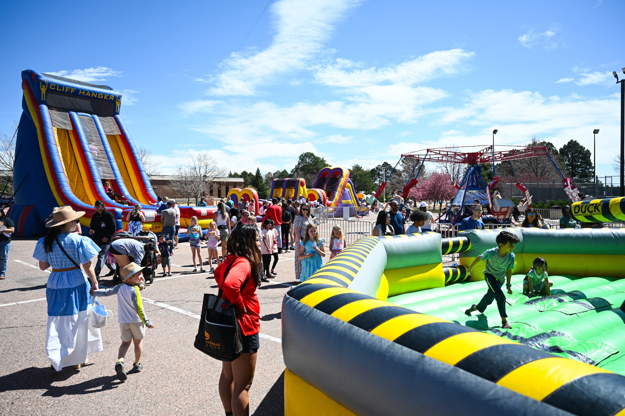 Spring fling participants celebrate spring