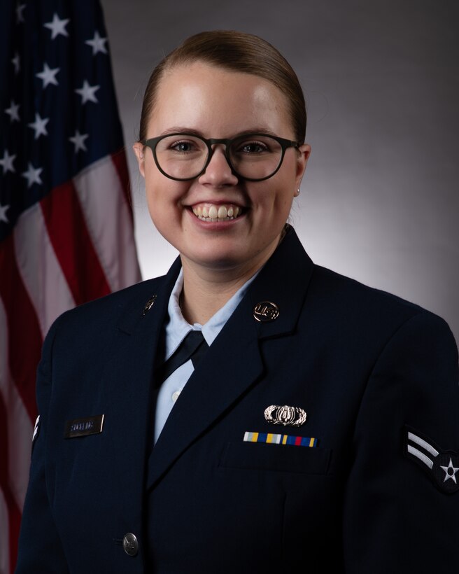Kara Suckling Official Service Dress Photo