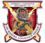 Combat Logistics Regiment 35 Logo