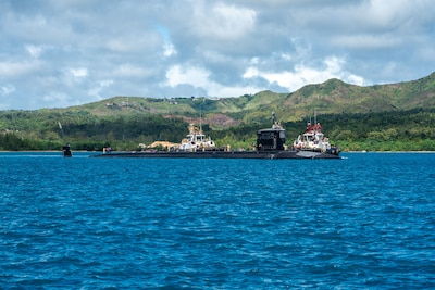 USS Minnesota (SSN 783) arrives at Naval Base Guam