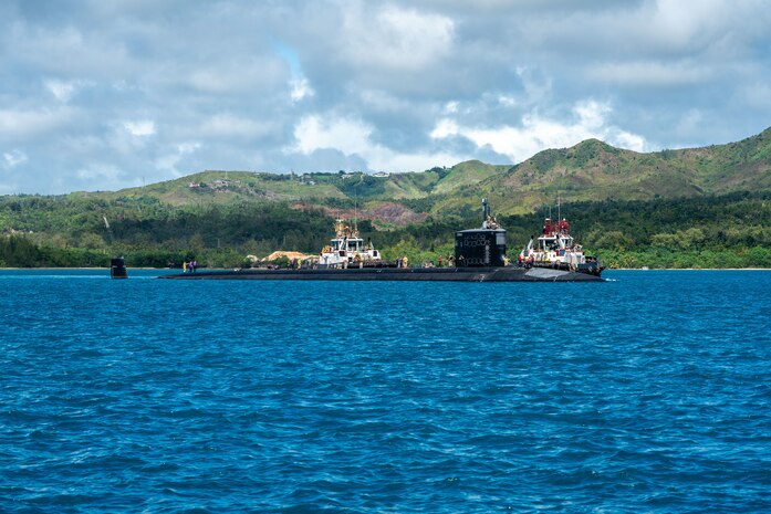 USS Minnesota (SSN 783) arrives at Naval Base Guam