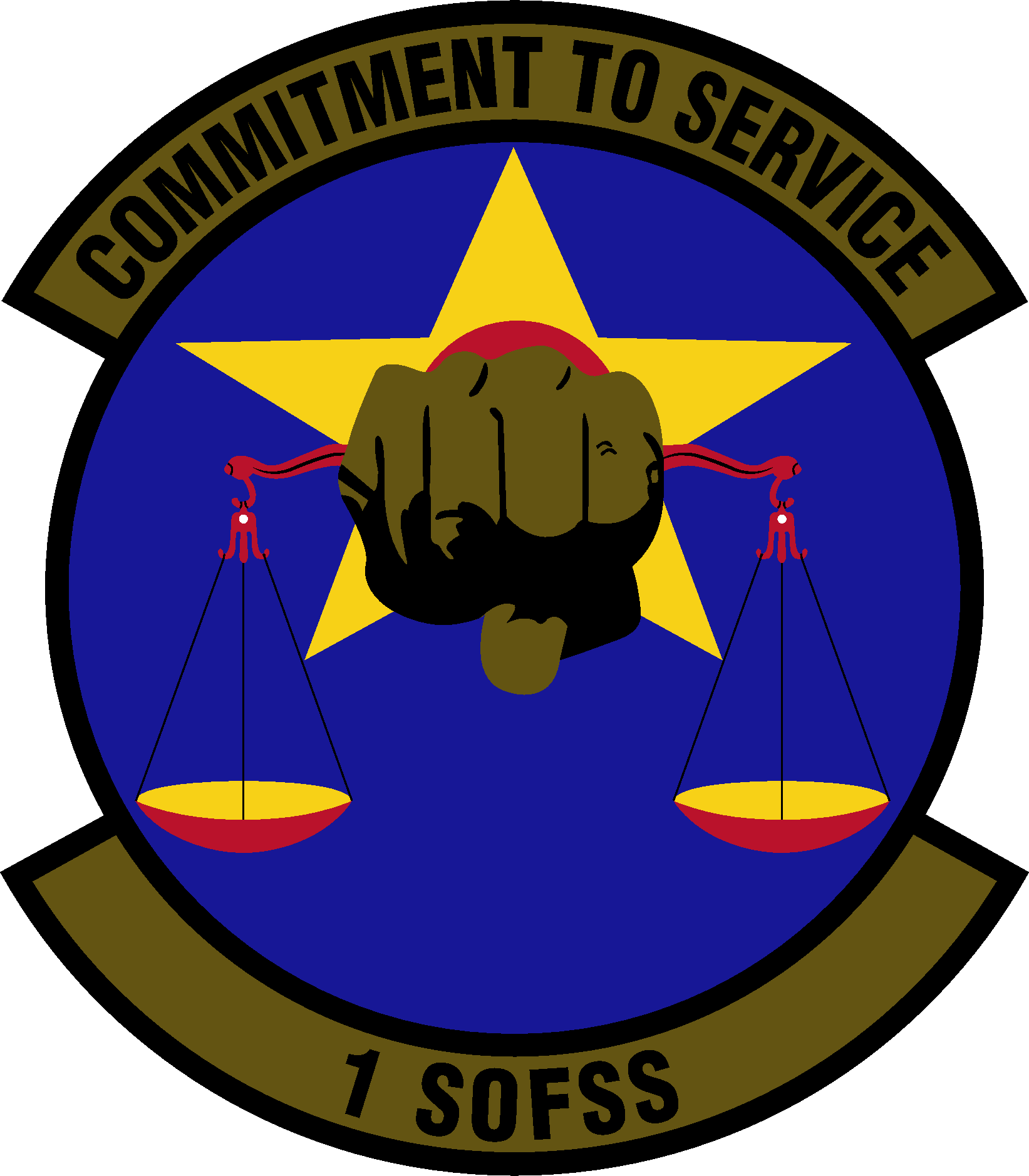 USAF 1st OPERATONS SUPPORT SQ ラプター 1 Special Operations Force Support Sq (AFSOC) > Air Force