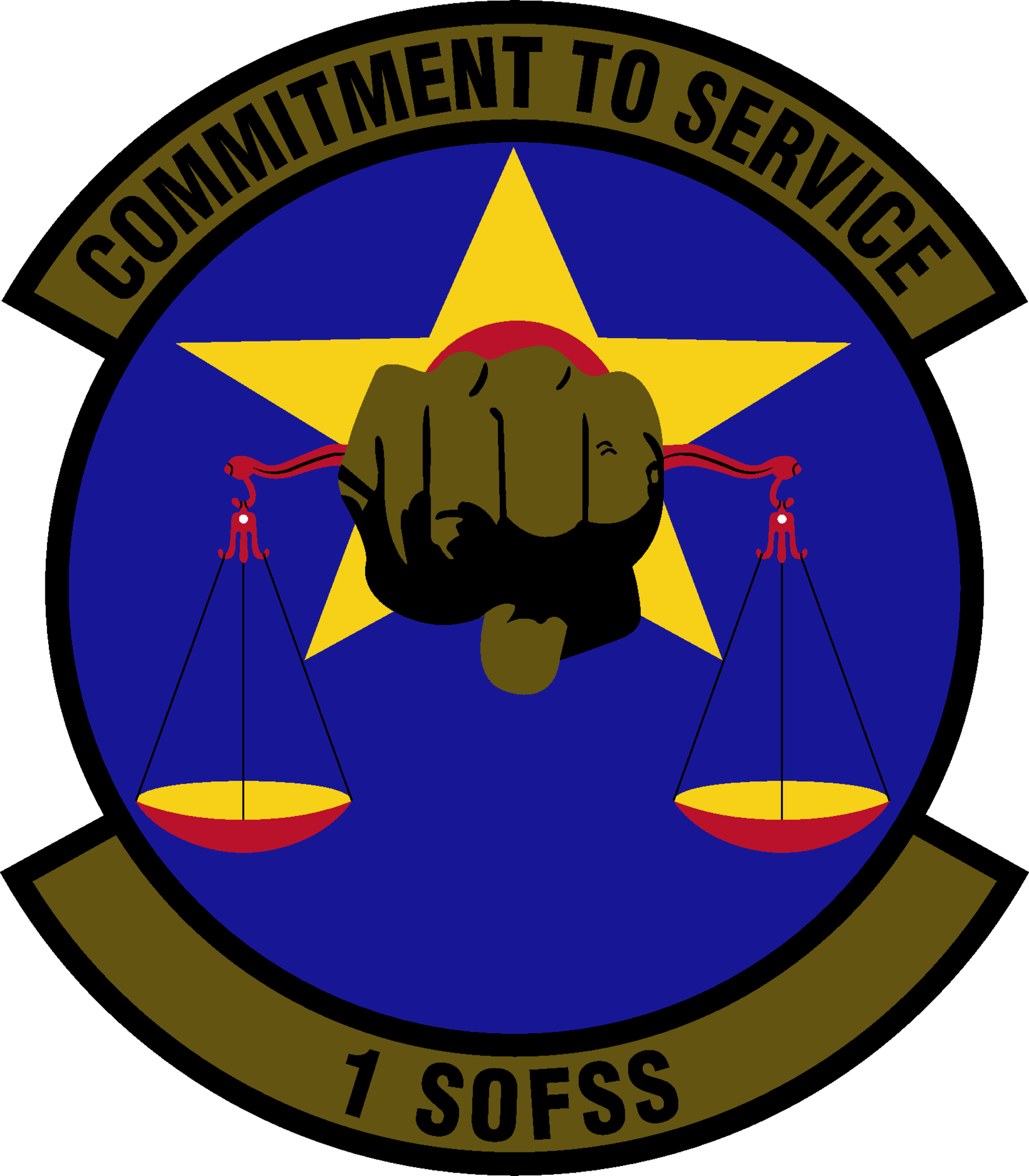 USAF 1st OPERATONS SUPPORT SQ ラプター 1st OPERATIONS SUPPORT SQUADRON – NEW | Flightline Insignia