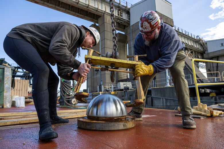 The U.S. Army Corps of Engineers Pittsburgh District operates the New Cumberland Locks and Dam year-round to benefit inland navigation. Each year, over 180 million tons of bulk commodities travel the Ohio River through its system of navigation locks.