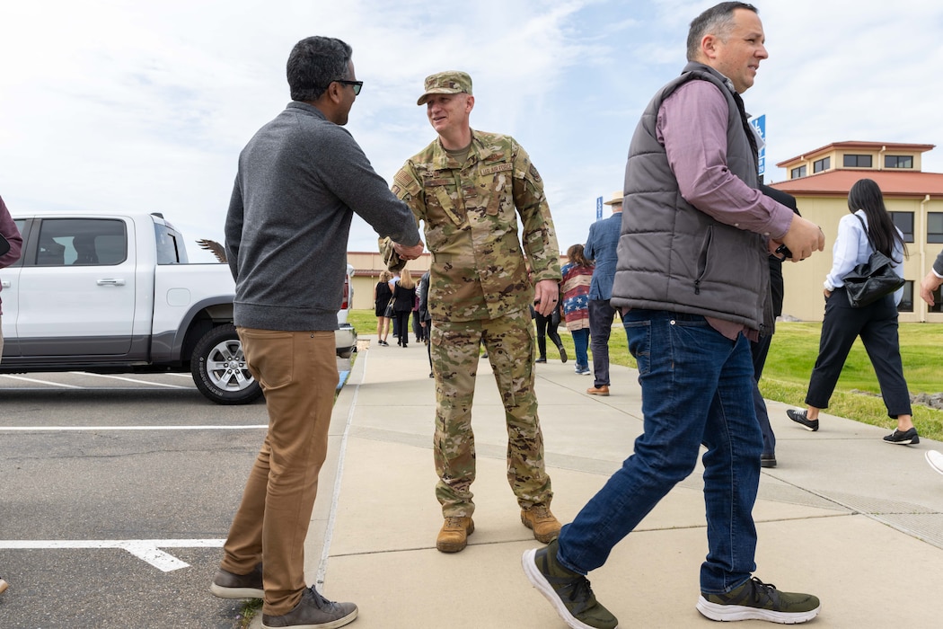 The Honorary Commander's Bootcamp aims to familiarize participants with the wing's mission while introducing fundamental military concepts, including customs and courtesies.