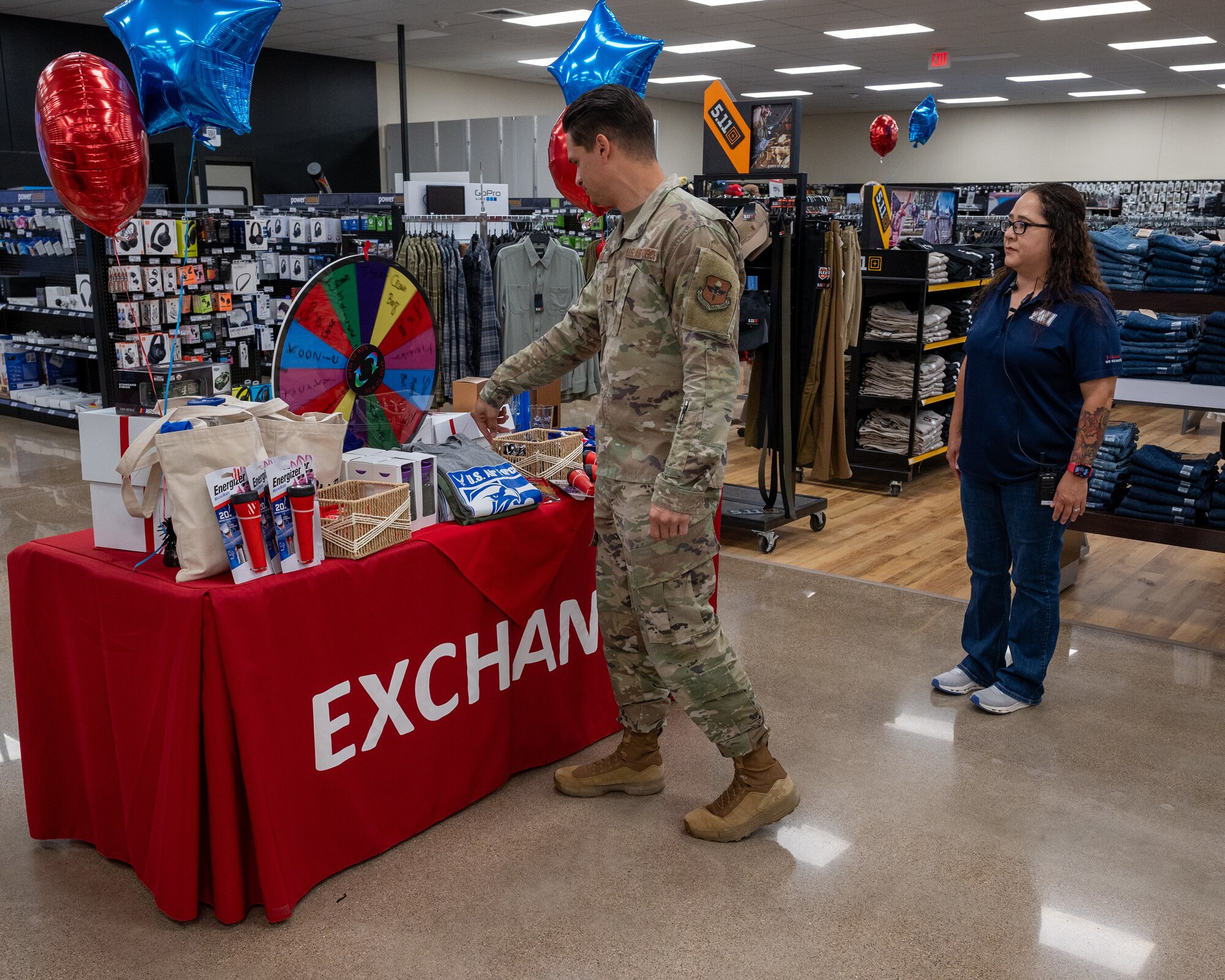 The base exchange refresh allowed for an overhaul of facilities and the inventory, better providing for the customers on base.