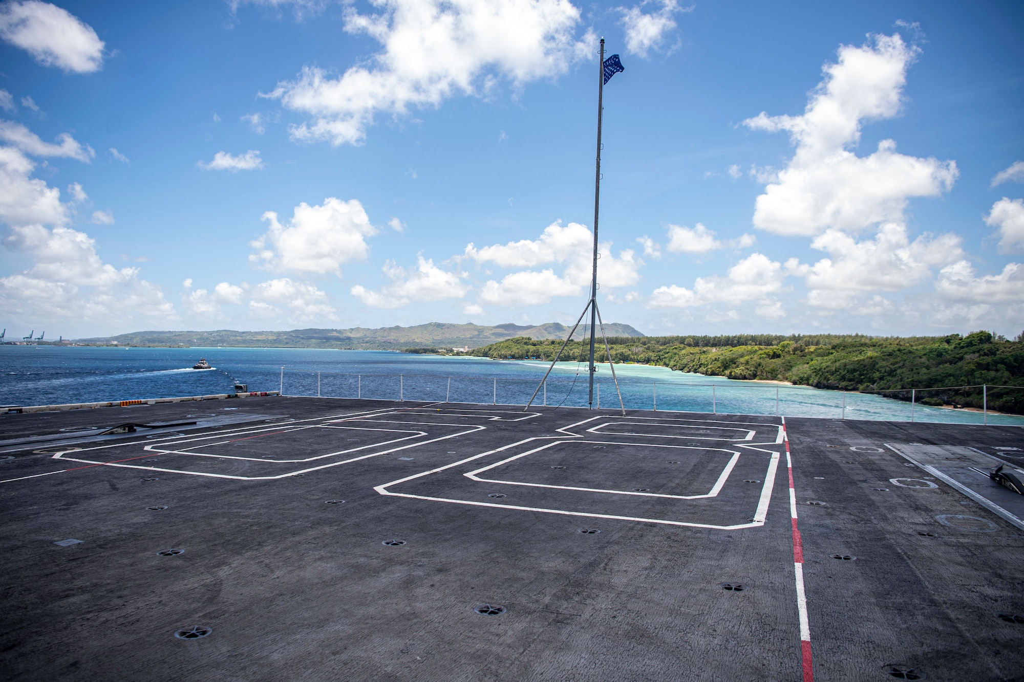USS Nimitz Carrier Strike Group arrives in Guam