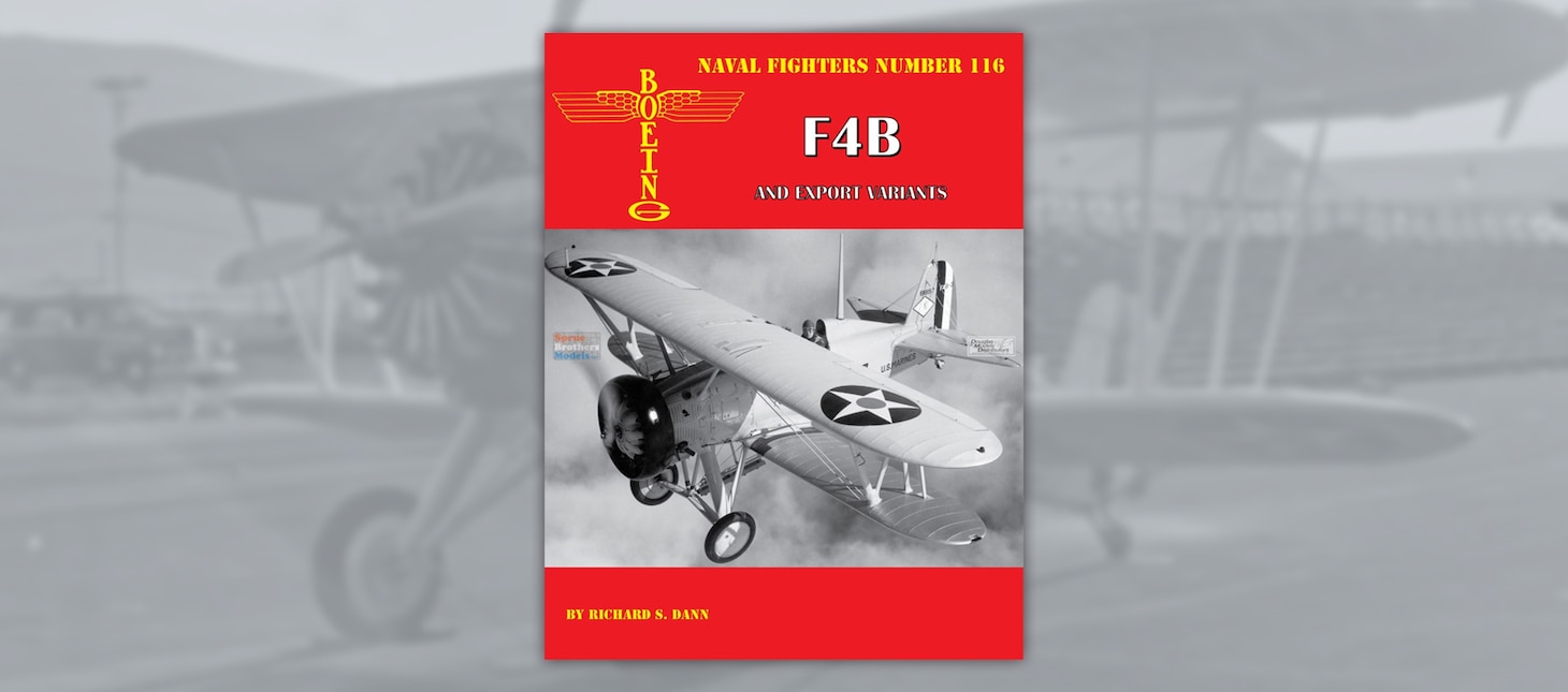 F4B and Export Variants
By Richard S. Dann. Steve Ginter, Simi Valley, CA. 2023. 160 pp. Ill.