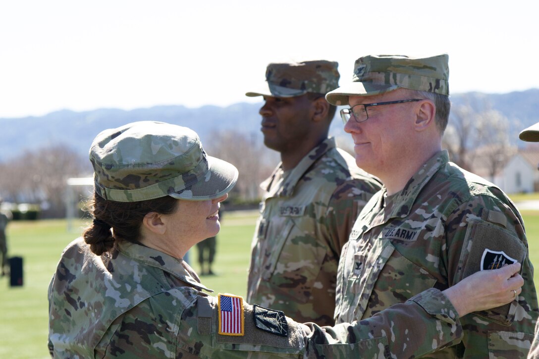Army Reserve cyber unit celebrates milestone with patching ceremony