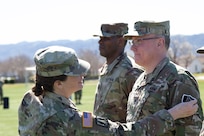 Army Reserve cyber unit celebrates milestone with patching ceremony