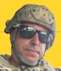 A headshot of a Vermont National Guard recruiter.