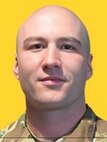 A headshot of a Vermont National Guard recruiter.
