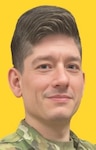 A headshot of a Vermont National Guard recruiter.