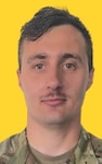 A headshot of a Vermont National Guard recruiter.