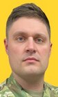 A headshot of a Vermont National Guard recruiter.